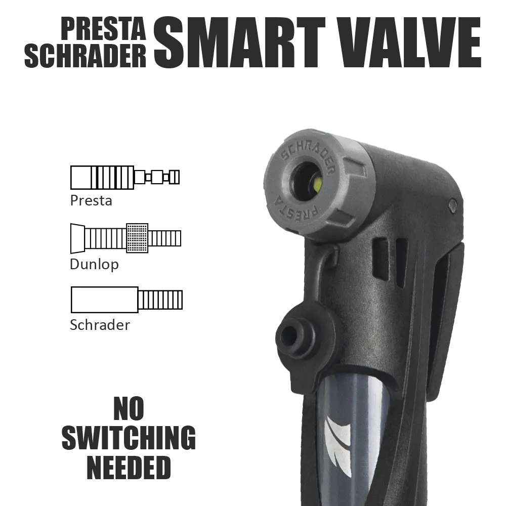 BV Bike Mini Portable Pump 120PSI - Smart Valve | BV-GP99