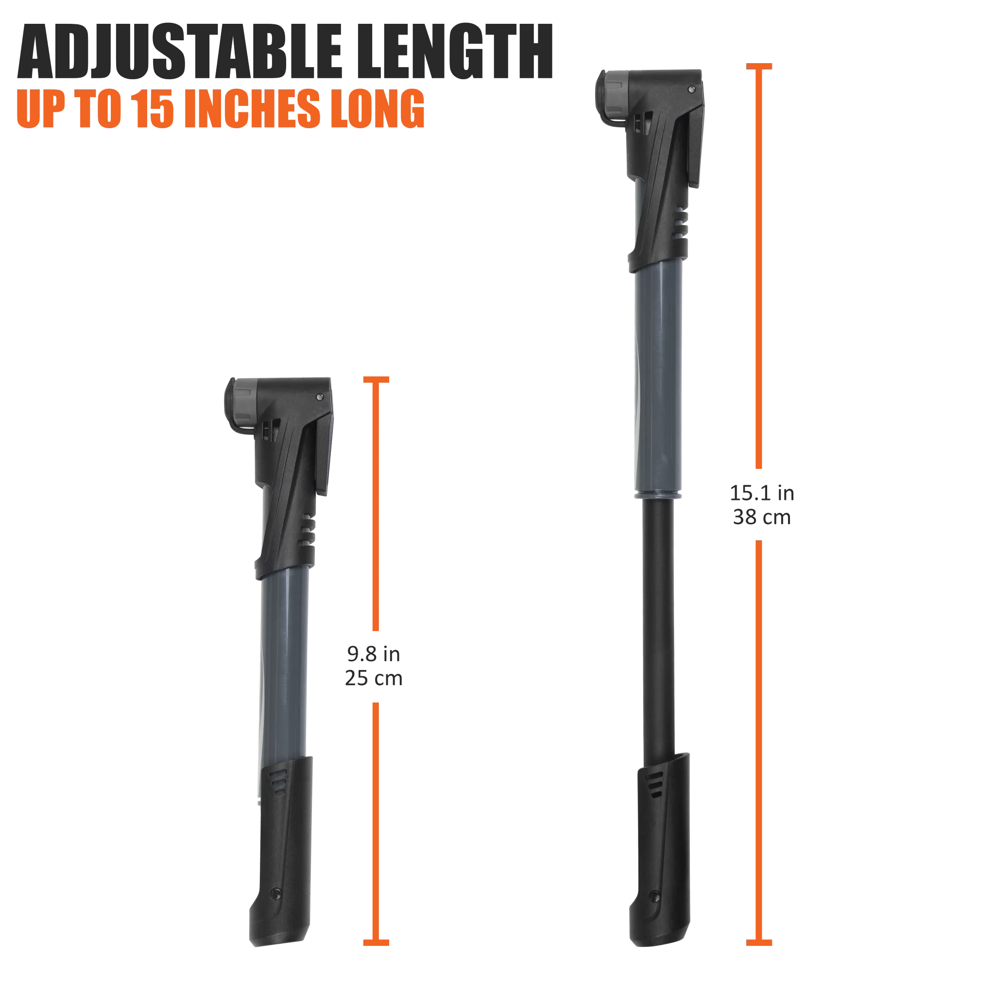 BV Bike Mini Portable Pump 120PSI - Smart Valve | BV-GP99