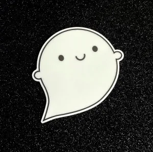Glow in the Dark Ghost Vinyl Stickers