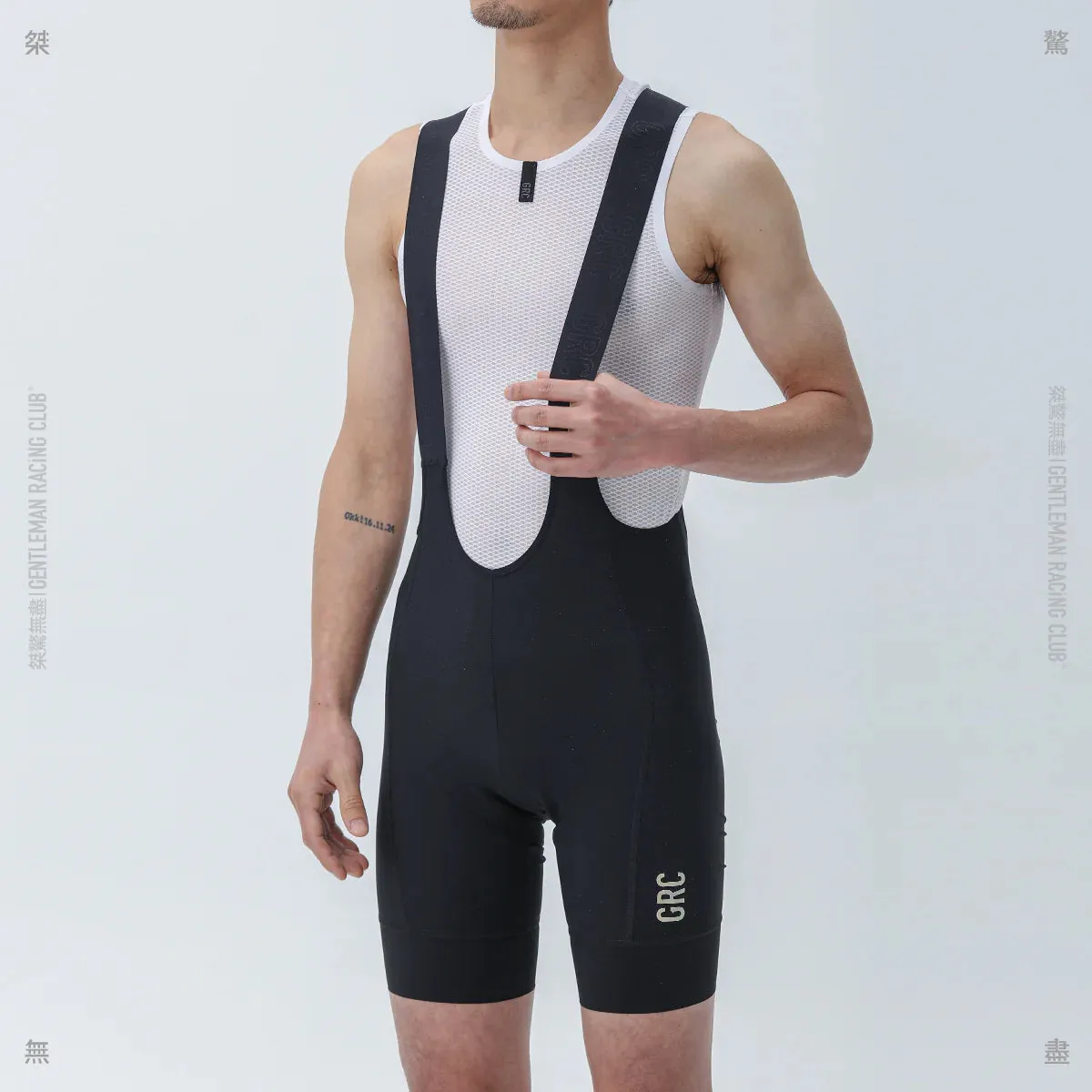 GRC Solid Color Tech Bib Shorts XS