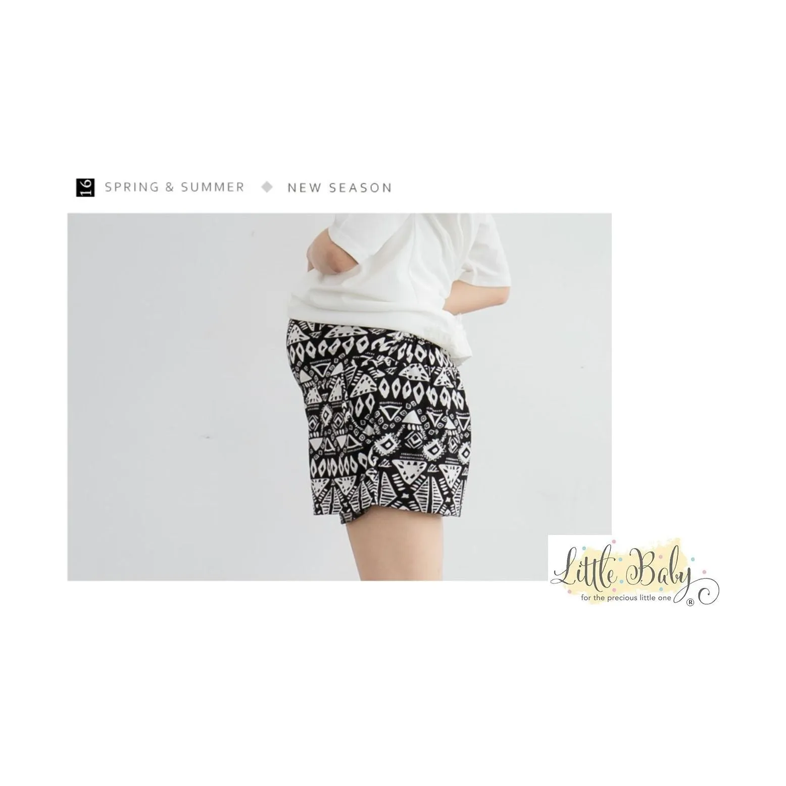 L1663818 Tribe Print Shorts (L Size)