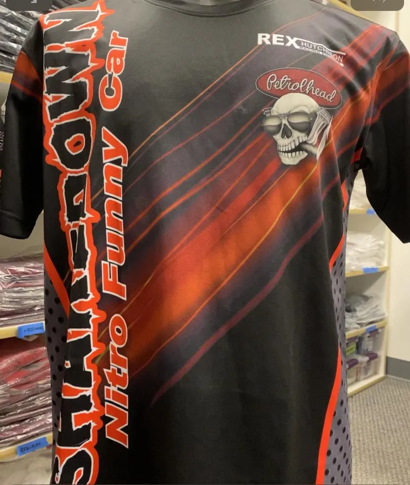 Men's Shakedown Nitro Funny Car Race Team Jerseys