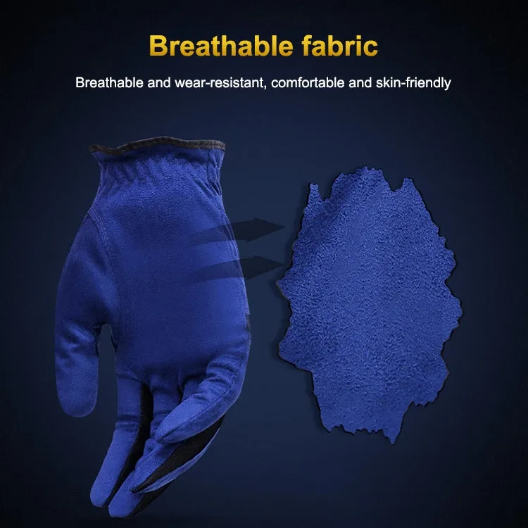 PGM Golf Microfiber Cloth Breathable Single Gloves for Men(Size: 27-Left Hand)