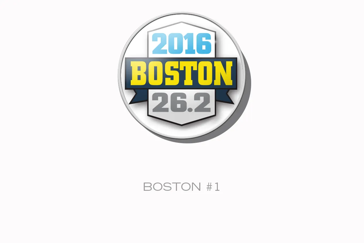 RaceDots: Magnetic Race Number Positioning System 4-Pack (2016 Boston 26.2)