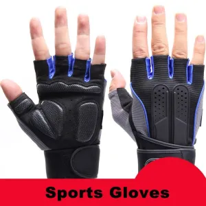 Sports Gym Gloves Half Finger Breathable Weightlifting Fitness Gloves Dumbbell Men Women Weight lifting Gym Gloves L031