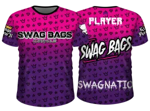 Swag Bags Purple N Pink Jersey